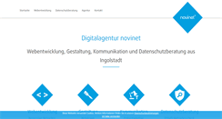 Desktop Screenshot of novinet.de